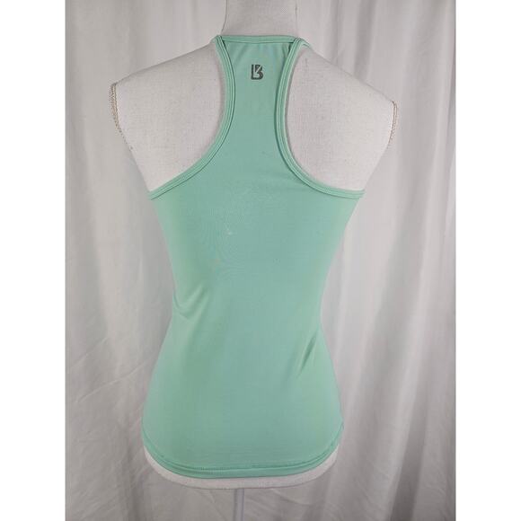 BUFFBUNNY WOMEN'S MINT GREEN RACERBACK TANK – SIZE SMALL – STRETCH FIT - Picture 3 of 11